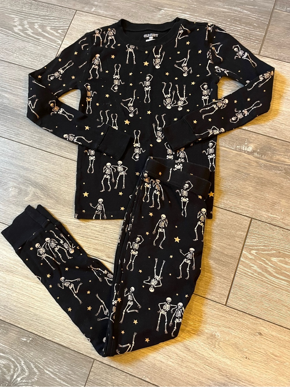 Old Navy Kids Gender-Neutral Printed Snug-Fit Pajamas Halloween Size L (10)